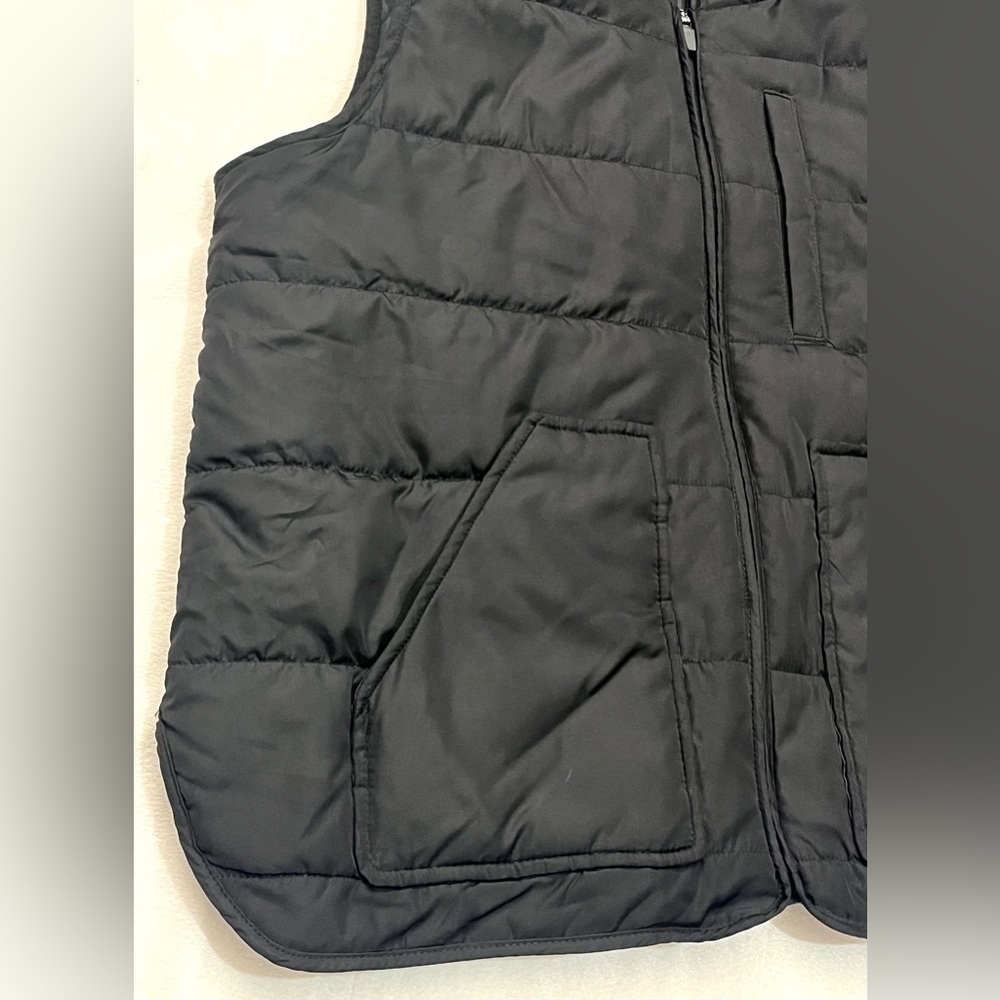 Maurices Outerwear Women’s Black Winter Zip Up Puffer Vest Size Large - Picture 4 of 15